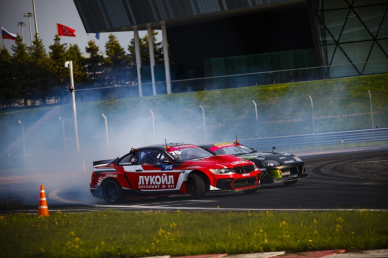 51 очко увезла ЛУКОЙЛ Рейсинг Дрифт Тим из сложнейшего этапа в Санкт-Петербурге.